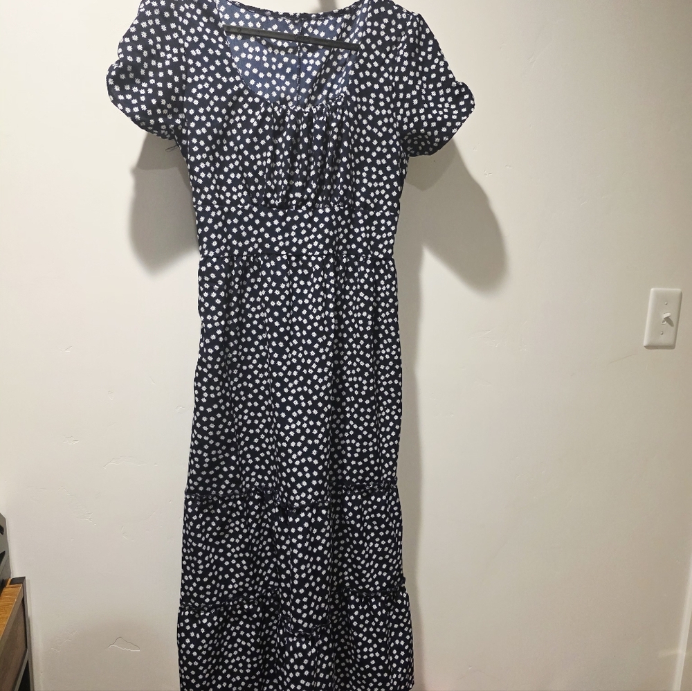 Polka Dot Maxi Dress